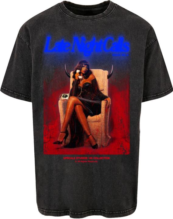Produktbild Urban Classics Late Night Calls Acid Heavy Oversize Tee - 127067 (5XL)