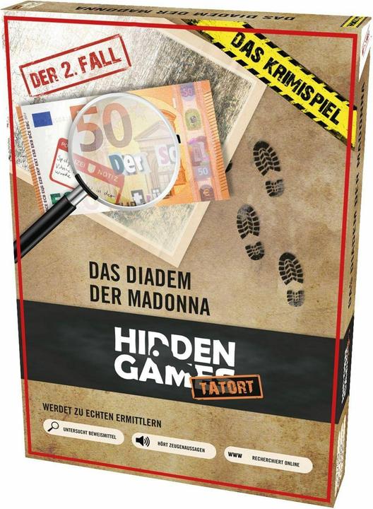 Hidden Games Misdaadscène Misdaadspel Zaak 2 De diadeem van de Madonna Escape Room Spel (Duits)