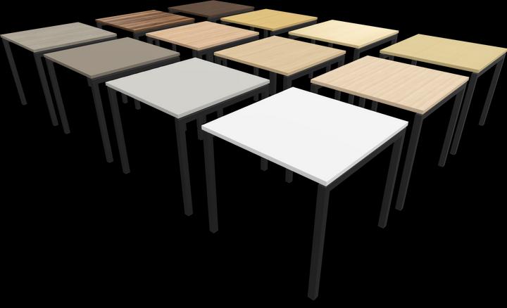 Image du produit Narbutas Table de réunion Nova (800 x 800 x 740 mm)