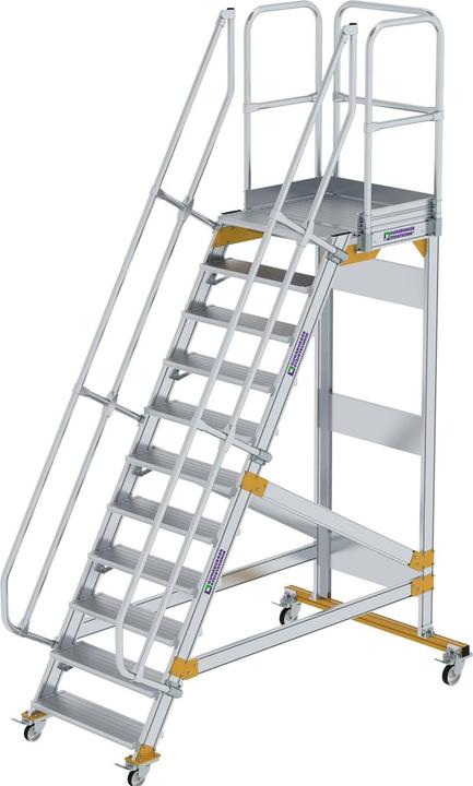 Actual product image Munk Safety stairs, mobile (Platform ladder, 80 cm)