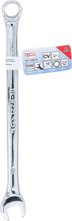 Produktbild BGS Maul-Ringschlüssel extra lang SW 10 mm (10 mm)