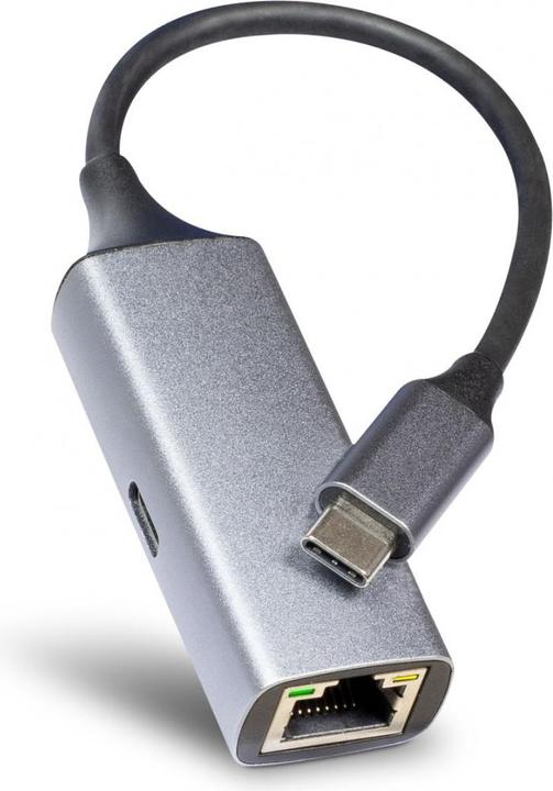 Produktbild Allnet USB 3.0 Typ-C Netzwerk Adapter 1 Gigabit LAN ALL-NC-1GPD-USB-C *ALLTRAVEL* (USB 3.0, USB-C, RJ45 Gigabit Ethernet (1x))