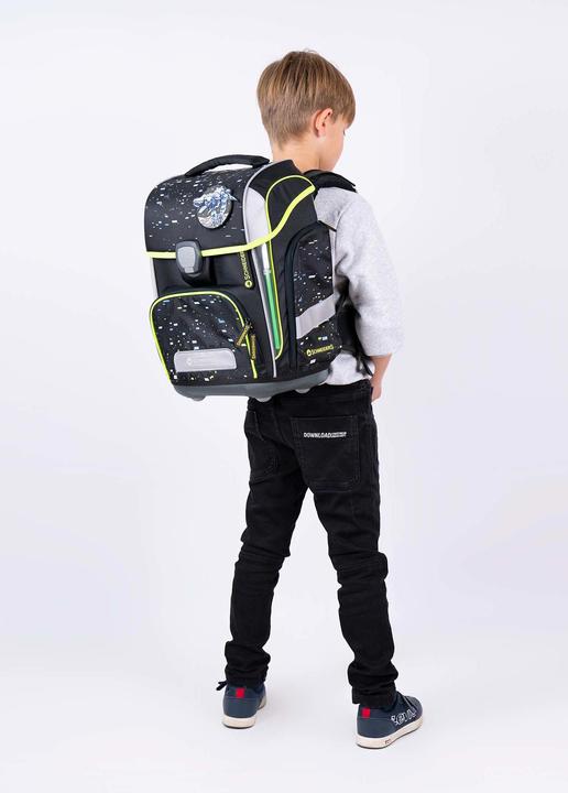 Actual product image Schneiders Black Galaxy Ergolite school desk set, 21 l (22 l)