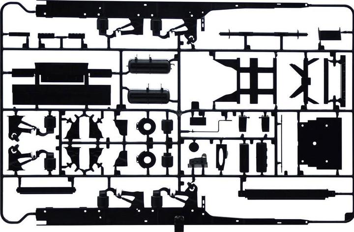 Actual product image Italeri Tecnokar 20 Tank Trailer