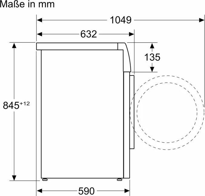 Image du produit Siemens WM14N29E (8 kg, Gauche)