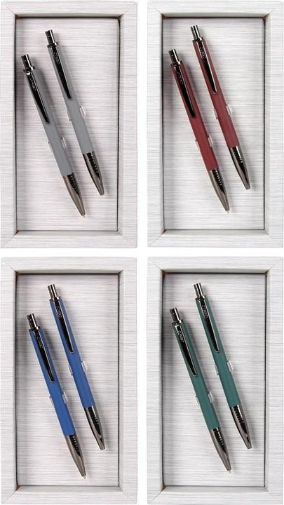 Cresco Automatic pen + pencil. Winner's titanium gift box