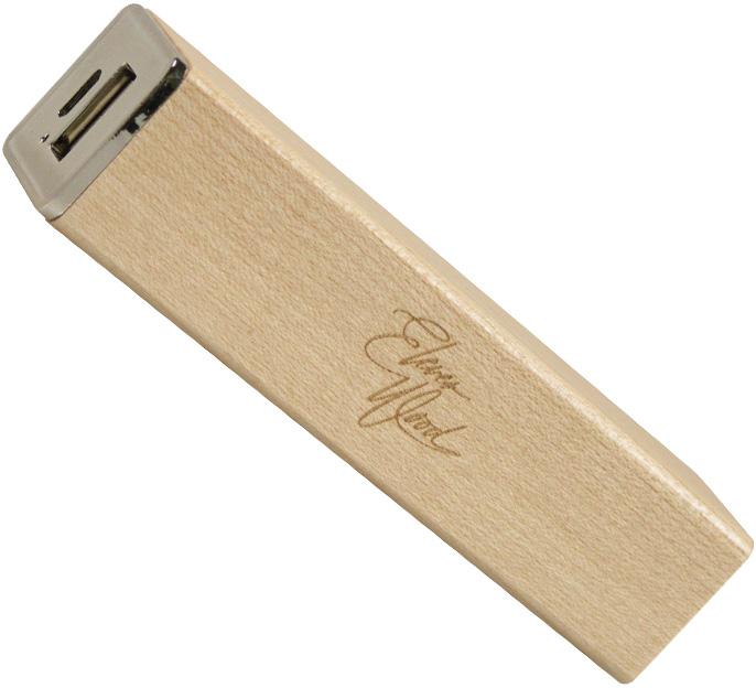 Immagine prodotto Eleven Wood Power Bank batterie esterne 3000mAh bois véritable Cherry (3000 mAh)