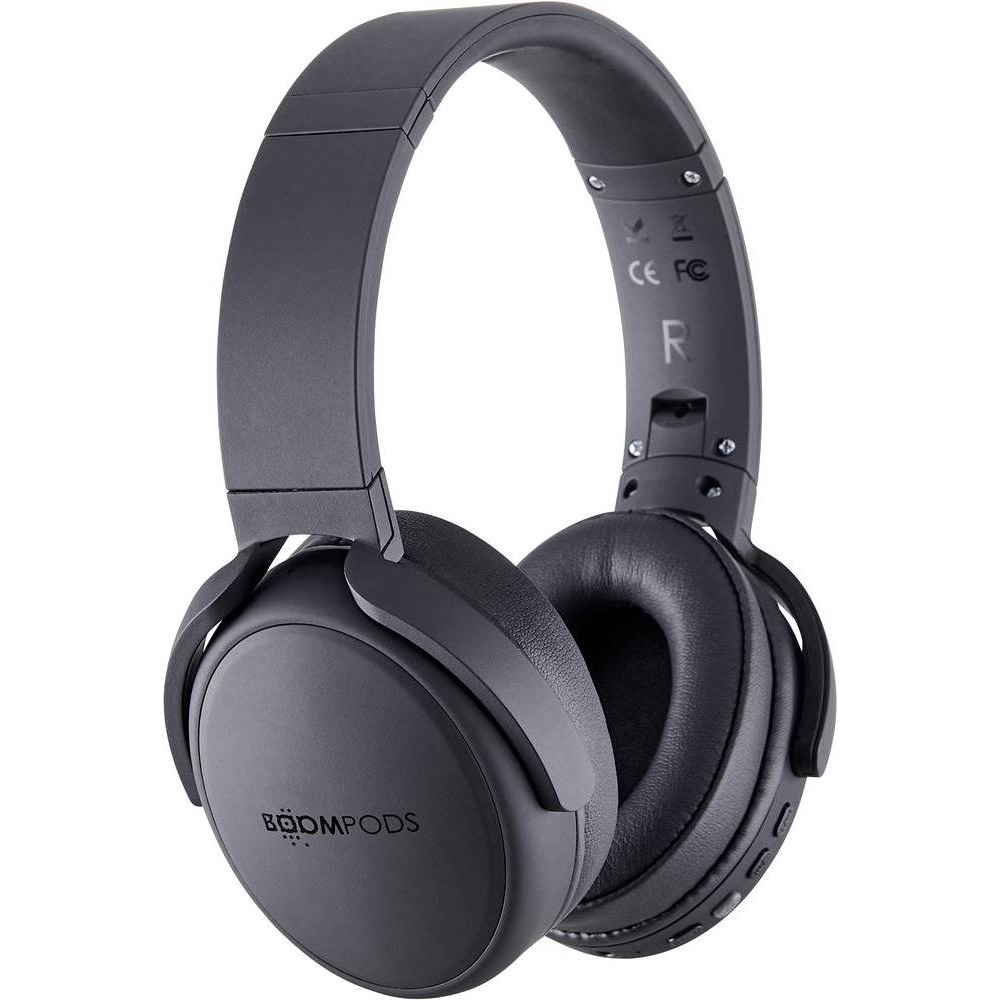 Boompods Headpods ANC (ANC, 12 h, Kabellos), Kopfhörer, Schwarz