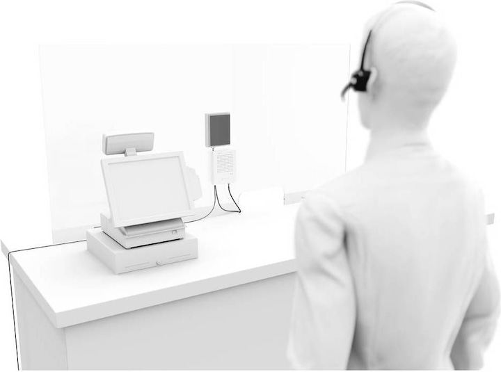 Produktbild WHD Gegensprechanlage Kontaktlose, vollautomatische (Bluetooth)