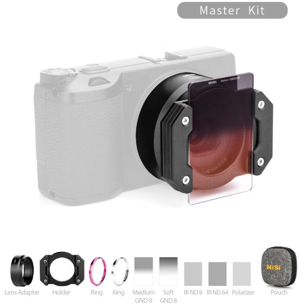 Produktbild Nisi Master Kit für RICOH GR IIIx - Rose Red & Silver