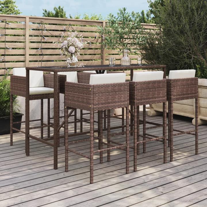 Actual product image vidaXL Gartenbar Set (180 x 70 x 110 cm)