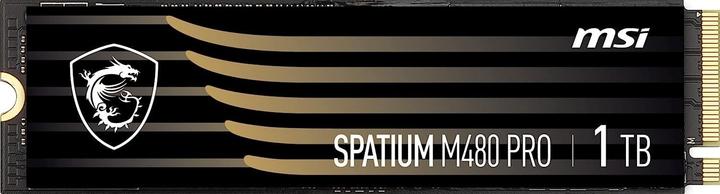 Actual product image MSI SPATIUM M480 PRO PCIE 4.0 NVME M.2 1TB (1000 GB, M.2 2280)