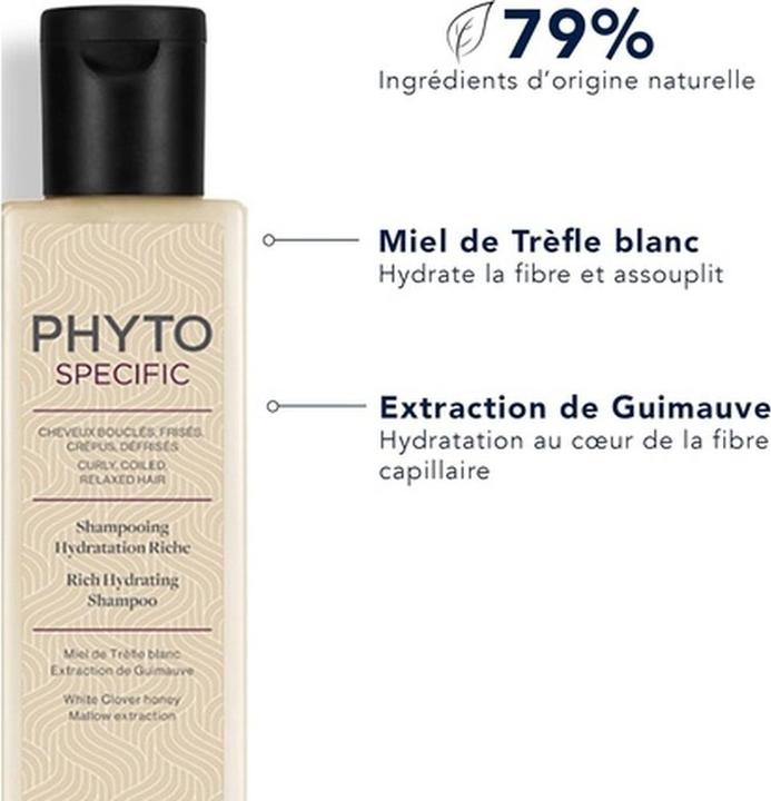 Actual product image Phyto Shampoo Hydration Riche (250 ml, Liquid shampoo)