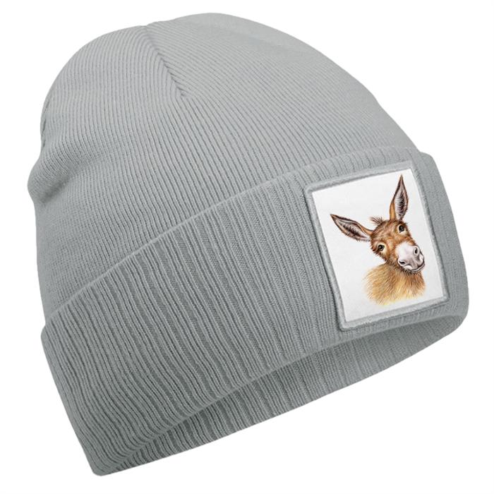 Image du produit Polypins Mütze Esel graublau (Taille unique)