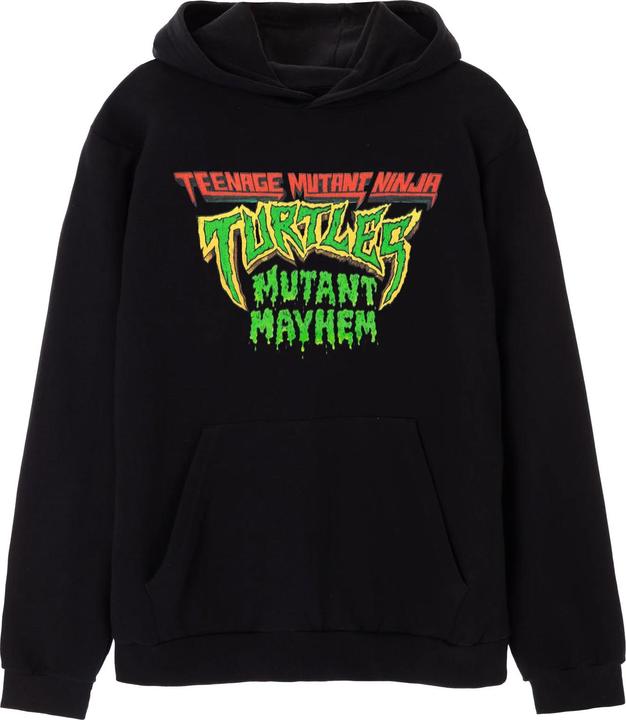Immagine prodotto Teenage Mutant NT Mayhem Felpa con Cappuccio Logo Uomo (XL)