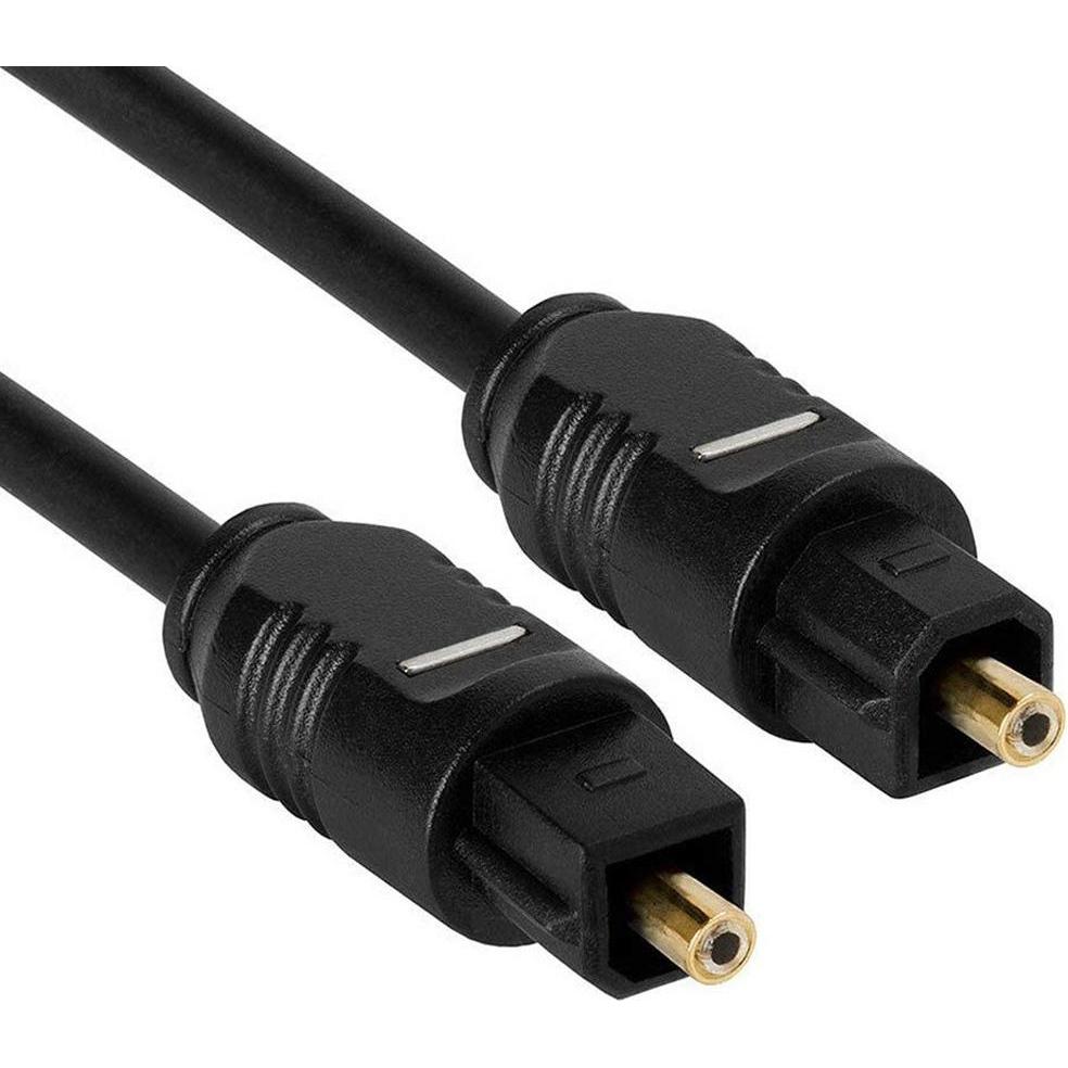 Techly 1m Toslink/Toslink (1 m, TOSLINK), Audio Kabel