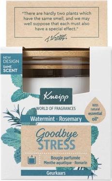 Produktbild Kneipp Home Fragrances No.6 Goodbye Stress Kaars Watermint Rosemary 145gr