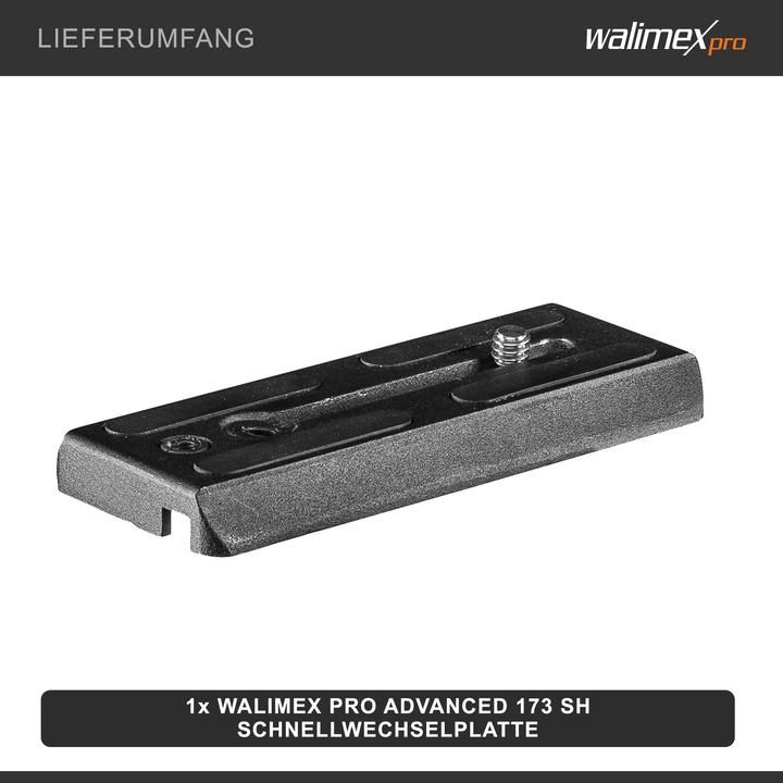 Produktbild Walimex Advanced 173 SH Schnellwechselplatte (Stativ Schnellwechselplatte)