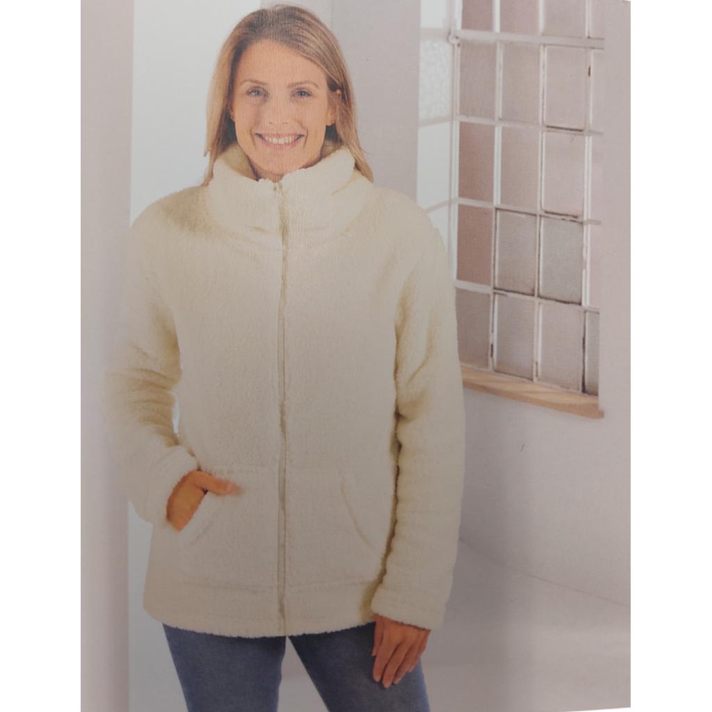 Champ, Damen, Pullover, Damen Kuschelpullover, Weiss, (L)