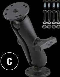 Productafbeelding RAM Mounts RAM Mount RAM-101U-2461 Montageset