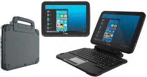 Actual product image Zebra ET80, 2D imager, fingerprint reader, USB, USB-C, BT, WLAN, NFC, IP65, 256GB, 8GB, Win10 Pro (12.10", 256 GB)