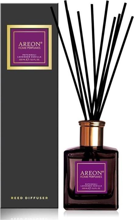 Actual product image Areon HOME BLACK 150 ml - Patch-Lavender-Va / Incense sticks
