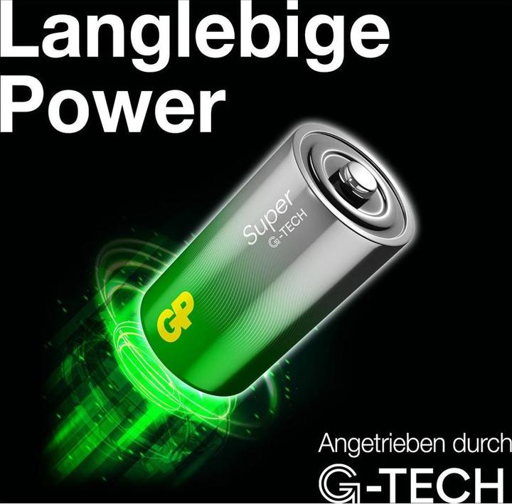 Produktbild GP Batteries GPPCA13AS112 Mono (D)-Batterie Alkali-Mangan 1.5 V 4 St. (4 Stk., D)