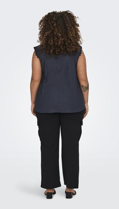 Actual product image Only Loose Curvy Top without Sleeves (48)