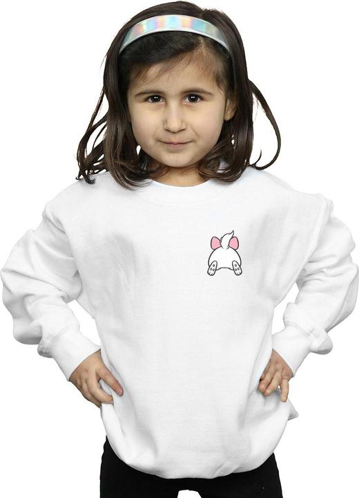 Produktbild Disney Aristocats Marie Backside Breast Print Sweatshirt Mädchen (140, 146)