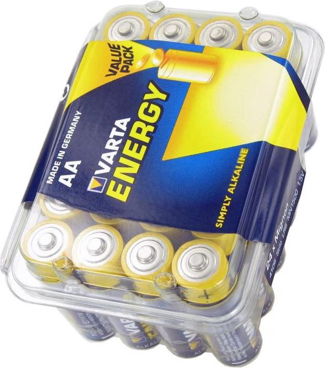 Image du produit Varta Batterie Energy AA Mignon 4106 inkl. kostenloser Aufbewahrungsbox (24 pcs, AA, 2600 mAh)