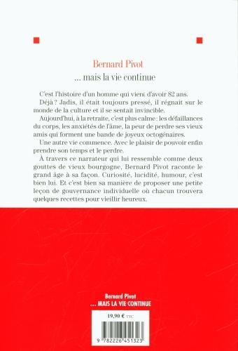 Produktbild Albin Michel ... mais la vie continue (Französisch, Bernard Pivot, 2021)