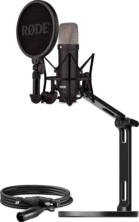 Actual product image RØDE NT1 Signature +XLR cable+Desktop Studio Arm (black, bundle)