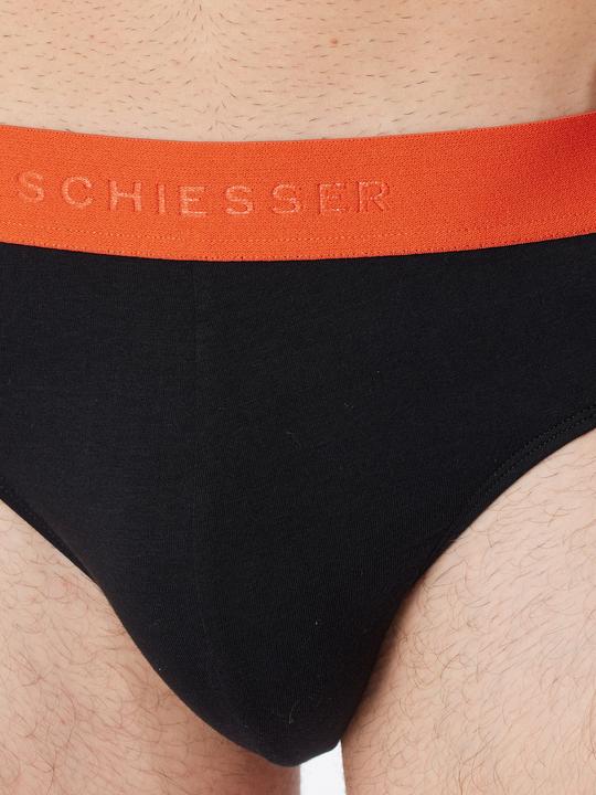 Produktbild Schiesser 3er Pack 95/5 Organic Cotton Rio Slip / Unterhose (M, 3er Pack)