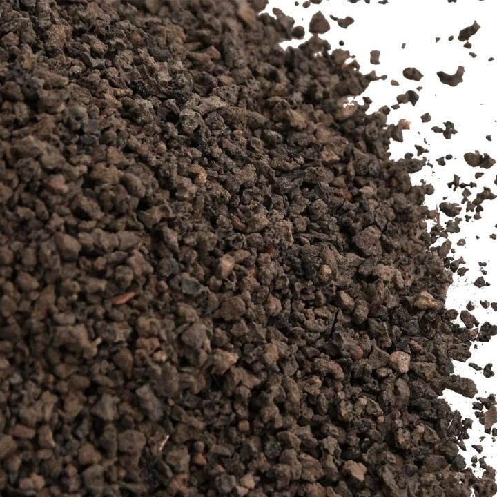 Produktbild vidaXL Basalt-Kies 10 kg Schwarz 1-3 mm,Farbe: Schwarz,Material (Dekoration, sonstige Gegenstände)
