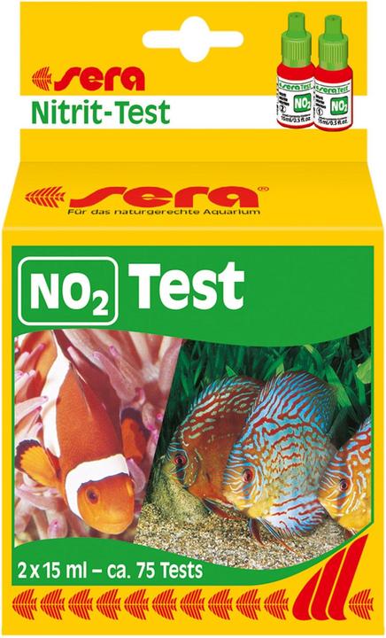 Actual product image Sera NO2 test 15 ml, for approx. 75 tests (Water treatment aquarium)