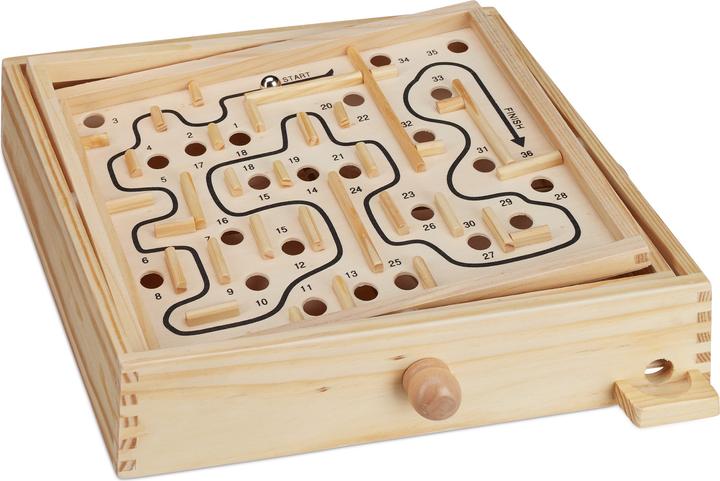 Actual product image Relaxdays Labyrinth Game (German, French, Italian, English)