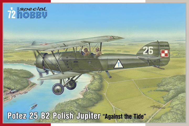 Produktbild Special Hobby Potez 25 B2 Polish Jupiter Against the Tide