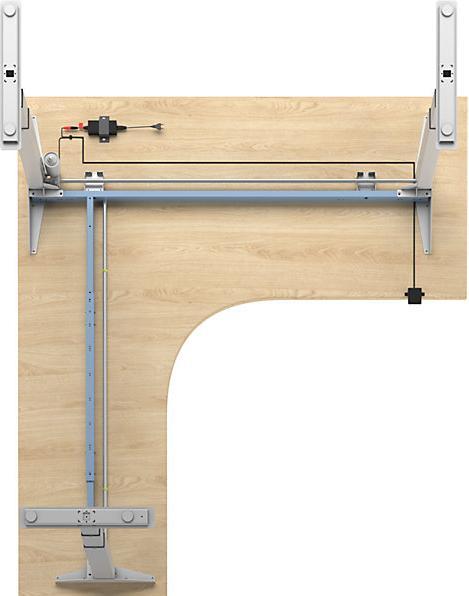 Image du produit kaiserkraft Atlanta (180 x 200 x 128 cm)