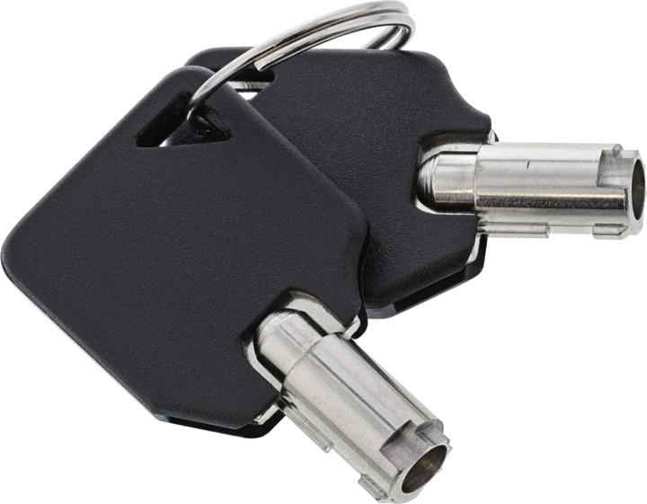 Produktbild InLine ® Notebook Sicherheitsschloss, mit Schlüssel, 4,4mm x 2m