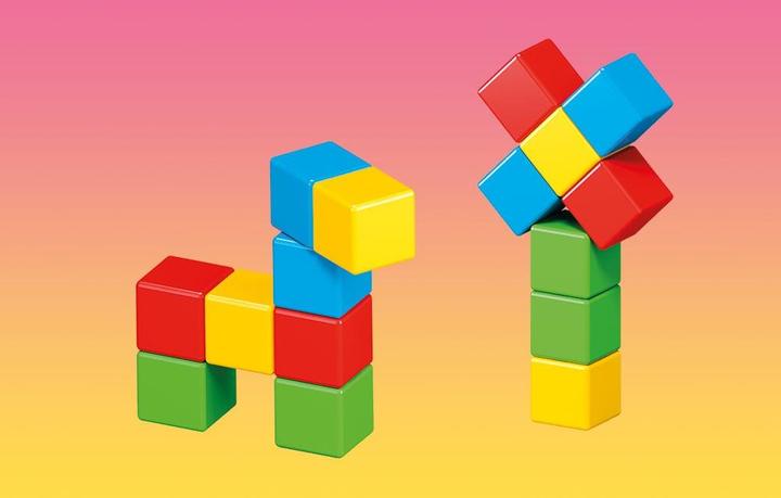 Actual product image Geomag Crystal GREEN Line 8 parts