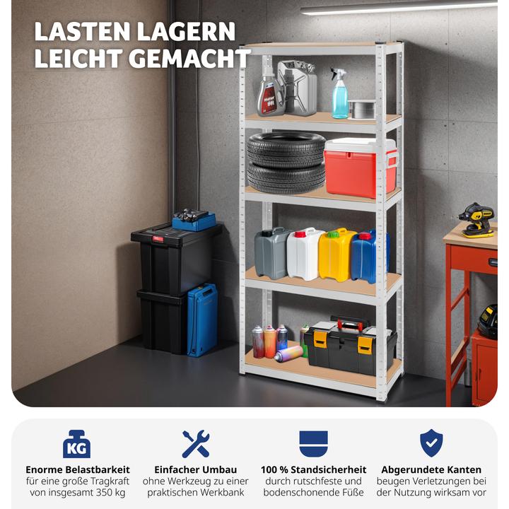 Produktbild tectake Schwerlastregal