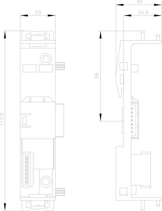 Image du produit Siemens Connecteur d'appareil 3ZY1212-2BA00