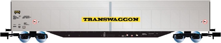 Produktbild Arnold CH-TWA 4-achsiger Schiebewandwagen Habbins Transw (Spur N)