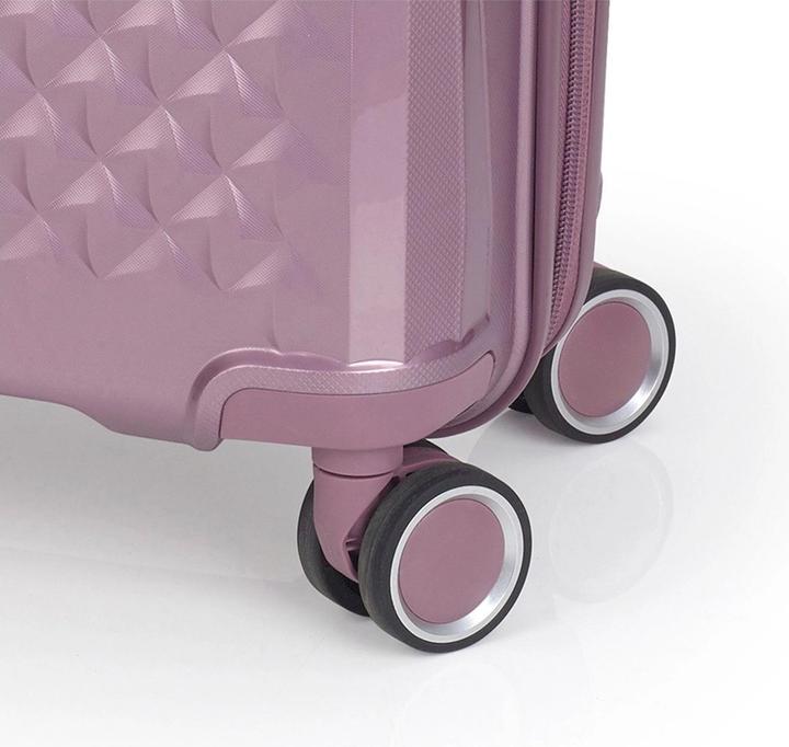 Actual product image Gabol Queens 4-wheel trolley L 75 cm with stretch fold (109 l)