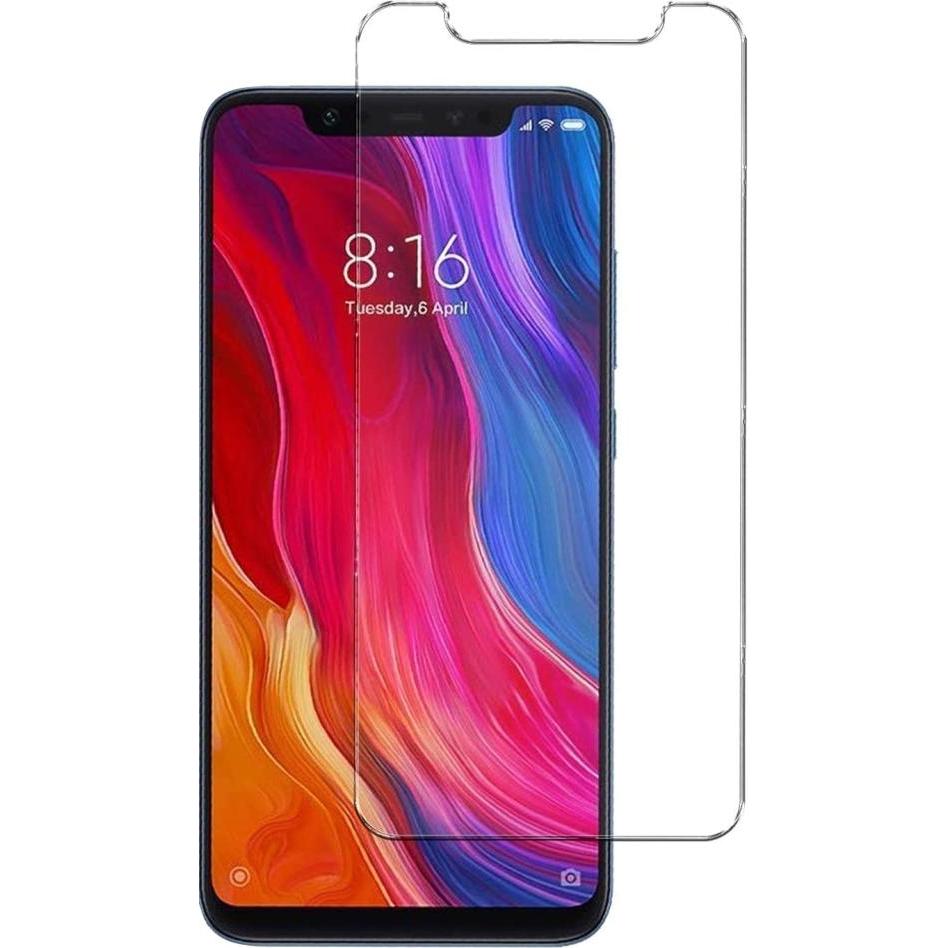 Screenguard Xiaomi Mi 8 Panzerglas Schutzfolie Case Friendly Design (1 Stück, Xiaomi Mi 8), Smartphone Schutzfolie, Tran...