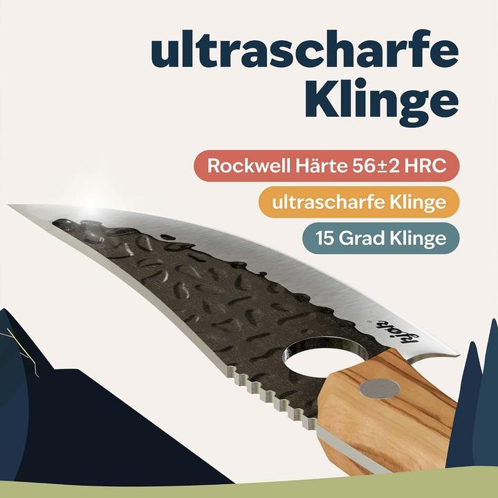 Produktbild Kjøk Japanisches Kochmesser (15 cm)