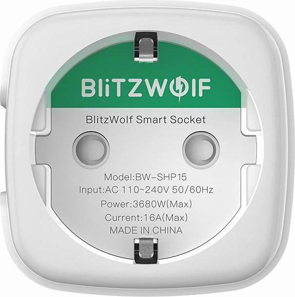 Produktbild BlitzWolf Smart socket BW-SHP15, ZigBee, 3680W