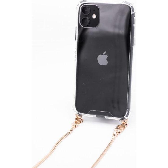 Evelatus iPhone 11 Pro Max Silicone TPU Transparent with Necklace Strap (Apple iPhone 11 Pro Max) (EI11PMSTTWNSG)