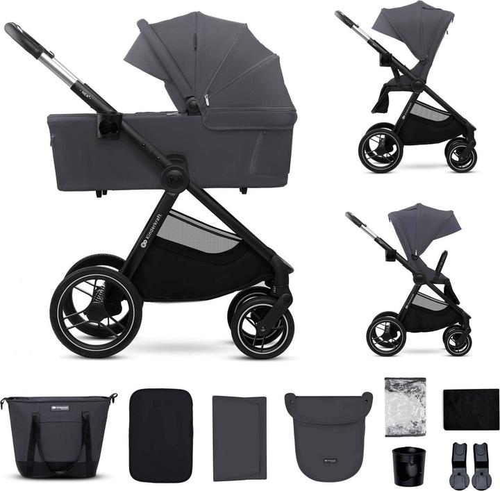 Produktbild KinderKraft Kinderwagen 2in1 NEA 2 Deep Grey