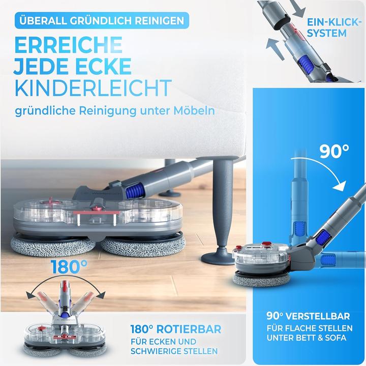 Produktbild Weidenbach Wischaufsatz für Dyson V12 Nass- und Trockensauger